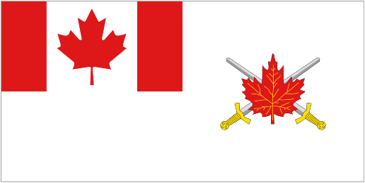 Image of Canadian Army Camp Flag