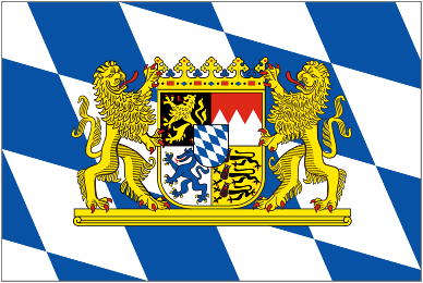 Image of Bavaria Civil Flag ([de facto])