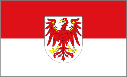 Image of Brandenburg State and Civil Flag