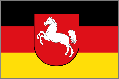Image of Lower Saxony Civil Flag