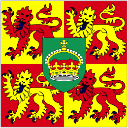 Image of Standard of HRH The Prince of Wales for use in Wales