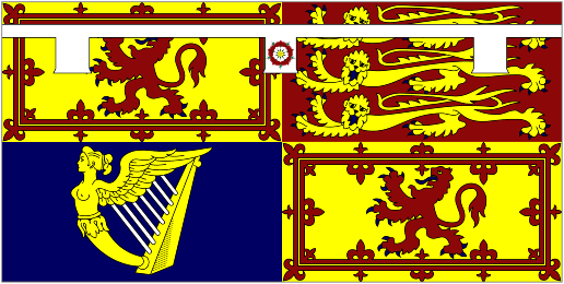 Image of Standard of HRH The Earl of Wessex in Scotland