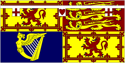 Image of Standard of HRH The Princess Royal in Scotland