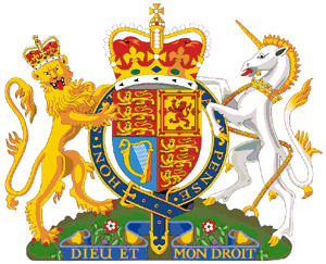Image of The Royal Arms as used by HM Government