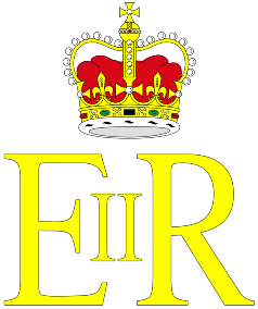 Image of The Royal Cypher for use in England, Wales and Northern Ireland