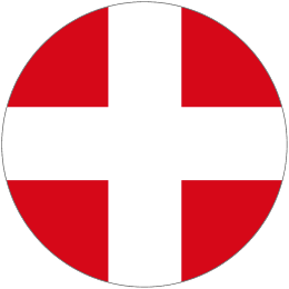 Image of Red Disc - Alert and Salute Only (officer entitled to a flag)