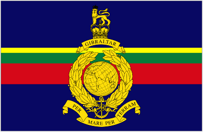 Image of Headquarters Royal Marines and Corps Flag