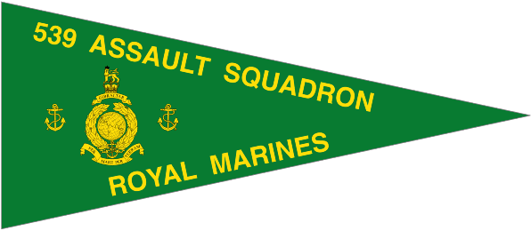 Image of 539 Assault Squadron Royal Marines Pennant