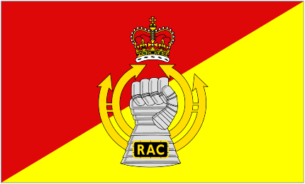 Image of Royal Armoured Corps Camp Flag