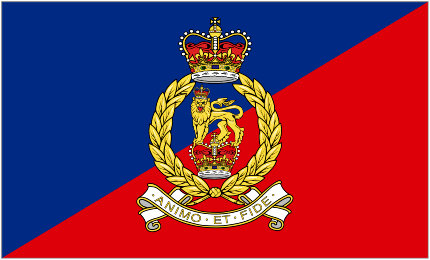 Image of Adjutant General’s Corps Camp Flag