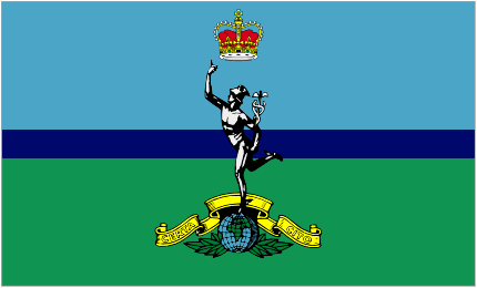 Image of Royal Corps of Signals Camp Flag