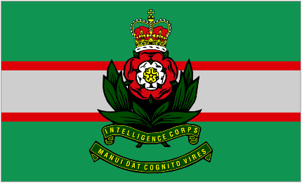 Image of Intelligence Corps Camp Flag