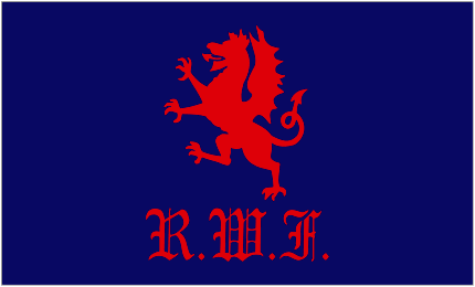 Image of The Royal Welch Fusiliers Camp Flag