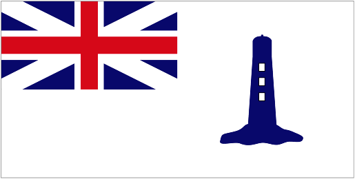 Image of Northern Lights Commissioners’ Flag (uses pre-1801 Union Flag)