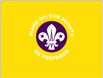 Image of Cub Pack Flag