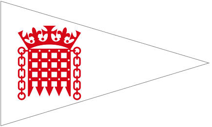 Image of The House of Lords Yacht Club Burgee