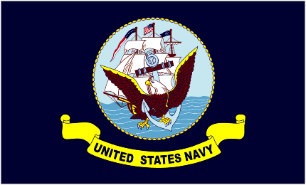 Image of US Navy Flag