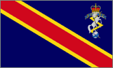 Image of reverse of Corps of Royal Electrical and Mechanical Engineers Camp Flag
